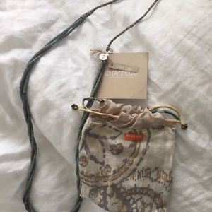 Chan Luu Long Silver Beaded Necklace